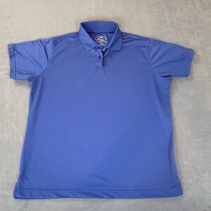 Tiger Brand Women's Blue Golf Shirt/Polo- Perma-Cool-Stain Shield- XL- NWT